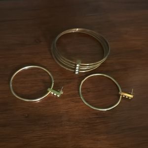 3 for $10 - Gold plated Bracelet and matching earrings